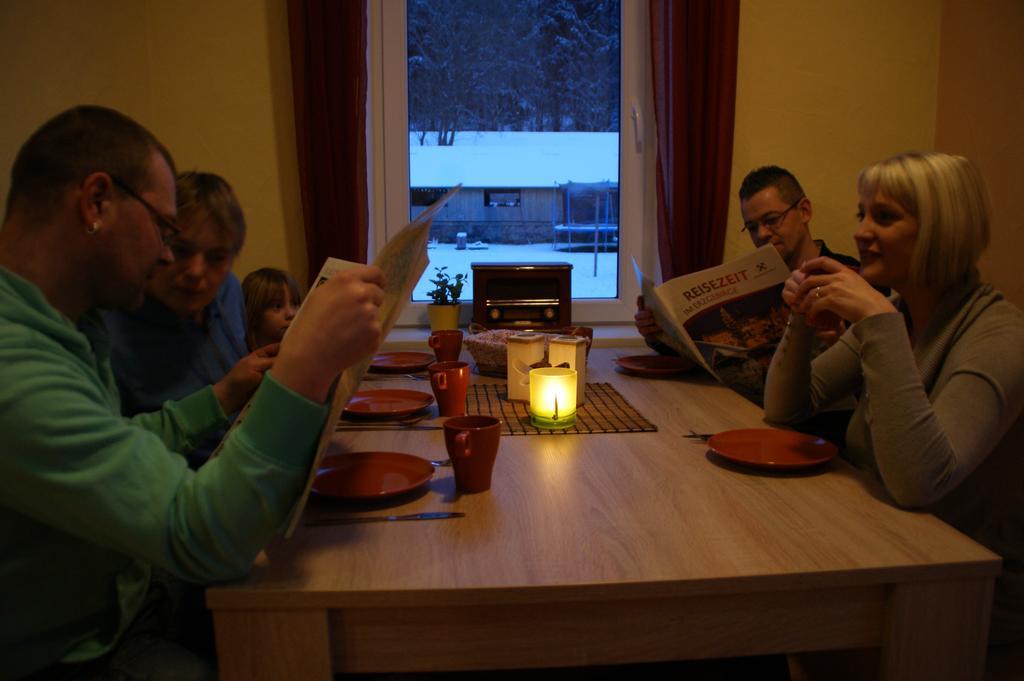 Ferienwohnung Erzhuette Rechenberg-Bienenmühle Buitenkant foto